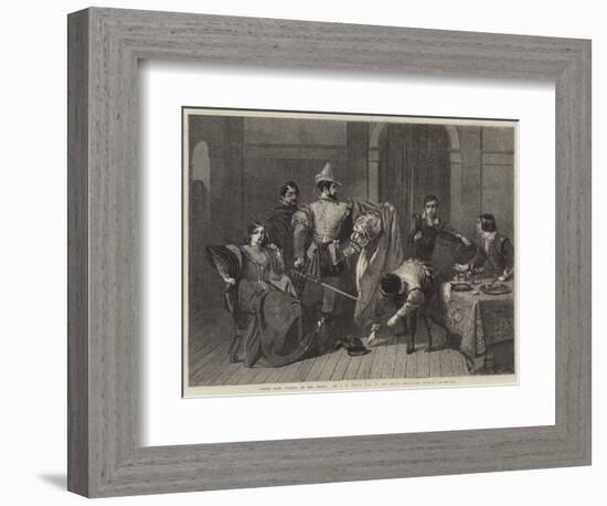 Scene from Taming of the Shrew-Charles Robert Leslie-Framed Giclee Print