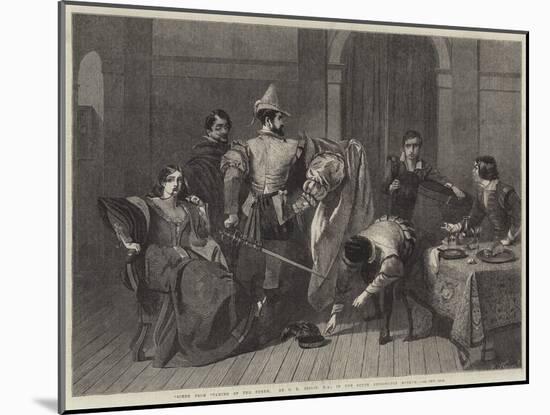 Scene from Taming of the Shrew-Charles Robert Leslie-Mounted Giclee Print