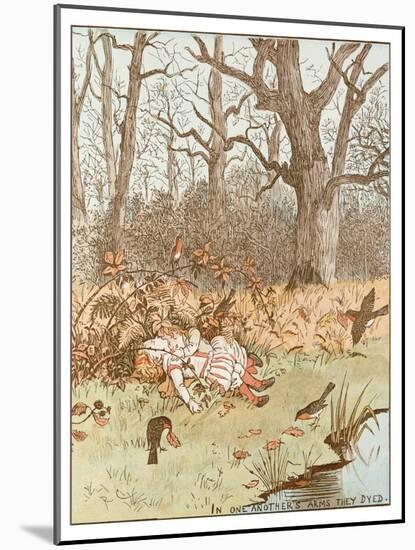 Scene from the Babes in the Wood, 1878-Randolph Caldecott-Mounted Giclee Print