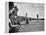 Scene from the British Open, with Spectators Watching Ben Hogan-Carl Mydans-Framed Premier Image Canvas