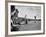 Scene from the British Open, with Spectators Watching Ben Hogan-Carl Mydans-Framed Premium Photographic Print