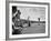 Scene from the British Open, with Spectators Watching Ben Hogan-Carl Mydans-Framed Premium Photographic Print