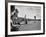 Scene from the British Open, with Spectators Watching Ben Hogan-Carl Mydans-Framed Premium Photographic Print