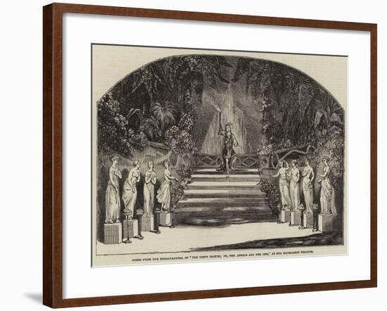 Scene from the Extravaganza of The Ninth Statue; Or-null-Framed Giclee Print