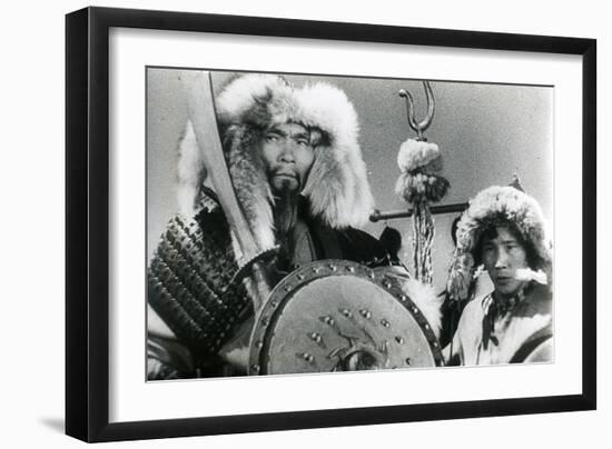 Scene from the Film  Alexander Nevsky  by Sergei Eisenstein by Anonymous. Photograph, 1938. Private-Sergei Eisenstein-Framed Giclee Print