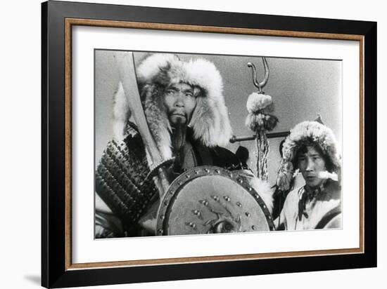 Scene from the Film  Alexander Nevsky  by Sergei Eisenstein by Anonymous. Photograph, 1938. Private-Sergei Eisenstein-Framed Giclee Print