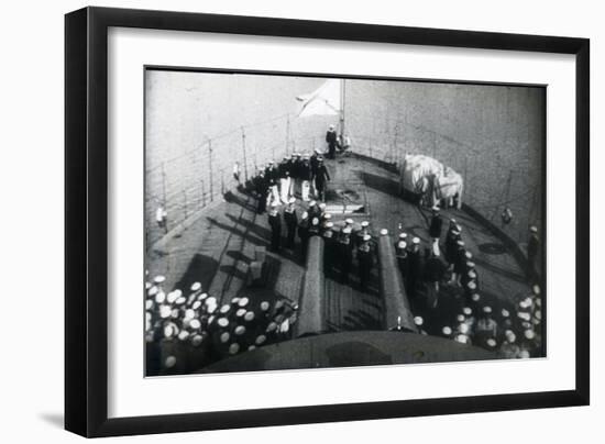 Scene from the Film Battleship Potemkin by Sergei Eisenstein by Anonymous. Photograph, 1925. Privat-Sergei Eisenstein-Framed Giclee Print