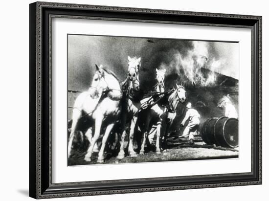 Scene from the Film  Bezhin Meadow  by Sergei Eisenstein by Anonymous. Photograph, 1937. Private Co-Sergei Eisenstein-Framed Giclee Print