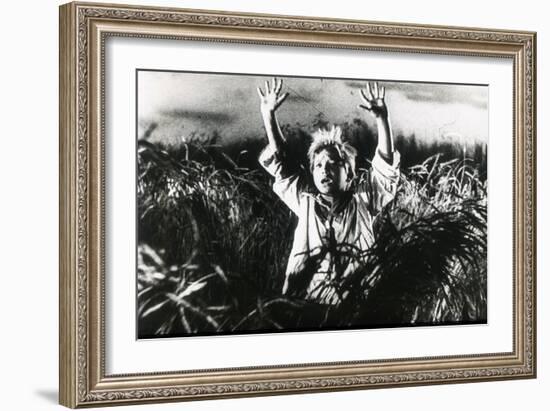 Scene from the Film  Bezhin Meadow  by Sergei Eisenstein by Anonymous. Photograph, 1937. Private Co-Sergei Eisenstein-Framed Giclee Print