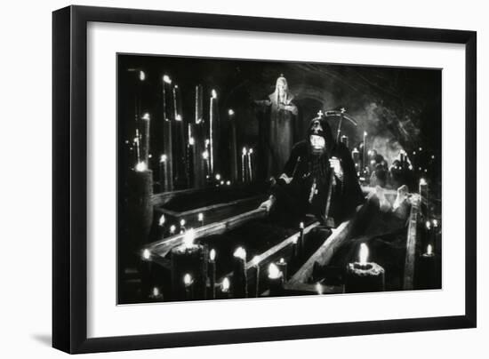 Scene from the Film  Ivan the Terrible  by Sergei Eisenstein by Anonymous. Photograph, 1945-1958. P-Sergei Eisenstein-Framed Giclee Print