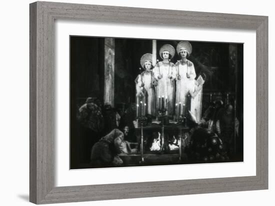 Scene from the Film  Ivan the Terrible  by Sergei Eisenstein by Anonymous. Photograph, 1945-1958. P-Sergei Eisenstein-Framed Giclee Print