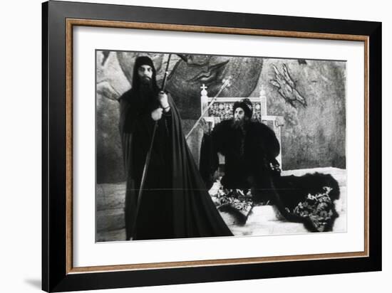 Scene from the Film  Ivan the Terrible  by Sergei Eisenstein by Anonymous. Photograph, 1945-1958. P-Sergei Eisenstein-Framed Giclee Print