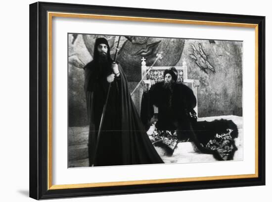 Scene from the Film  Ivan the Terrible  by Sergei Eisenstein by Anonymous. Photograph, 1945-1958. P-Sergei Eisenstein-Framed Giclee Print