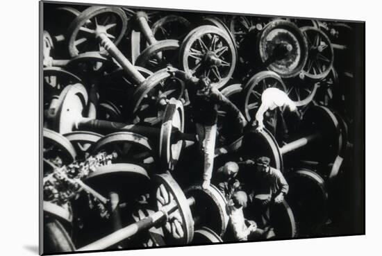 Scene from the Film Strike by Sergei Eisenstein by Anonymous. Photograph, 1925. Private Collection-Sergei Eisenstein-Mounted Giclee Print