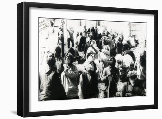 Scene from the Film the General Line (Old and New) by Sergei Eisenstein by Anonymous. Photograph, 1-Sergei Eisenstein-Framed Giclee Print