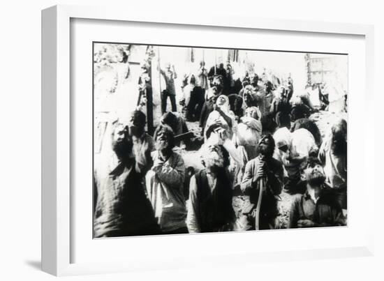 Scene from the Film the General Line (Old and New) by Sergei Eisenstein by Anonymous. Photograph, 1-Sergei Eisenstein-Framed Giclee Print