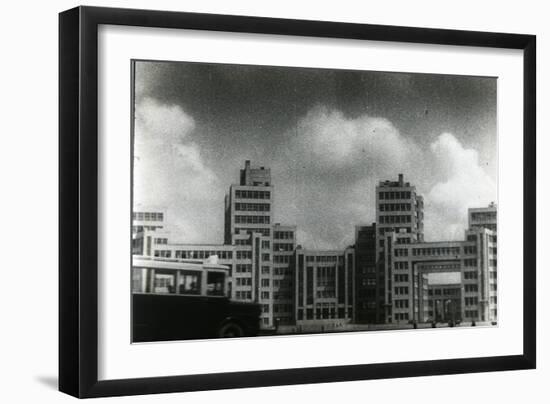 Scene from the Film the General Line (Old and New) by Sergei Eisenstein by Anonymous. Photograph, 1-Sergei Eisenstein-Framed Giclee Print