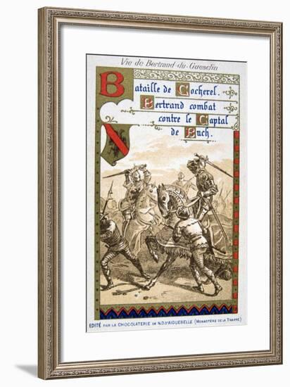 Scene from the Life of Bertrand Du Guesclin-null-Framed Giclee Print