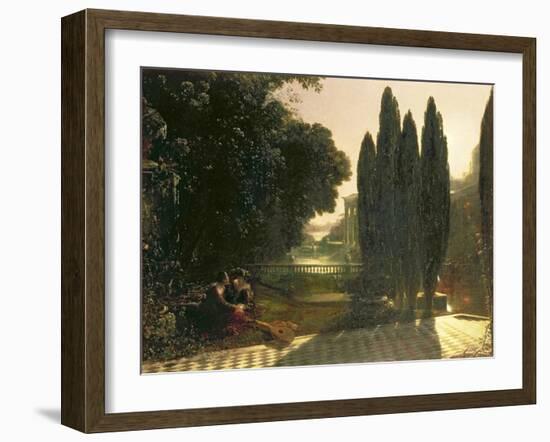 Scene from 'The Merchant of Venice', C.1828-Francis Danby-Framed Giclee Print