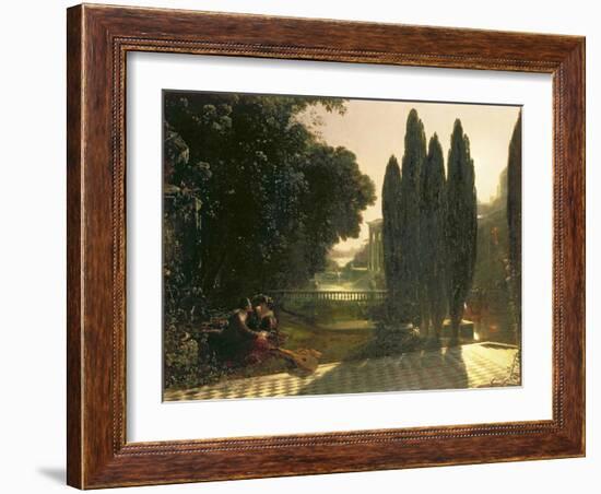 Scene from 'The Merchant of Venice', C.1828-Francis Danby-Framed Giclee Print