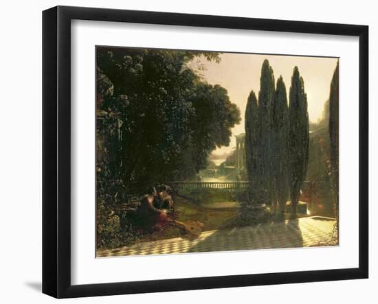 Scene from 'The Merchant of Venice', C.1828-Francis Danby-Framed Giclee Print