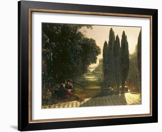 Scene from 'The Merchant of Venice', C.1828-Francis Danby-Framed Giclee Print