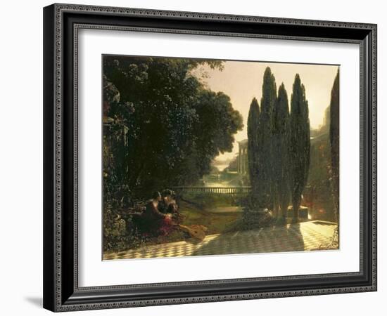 Scene from 'The Merchant of Venice', C.1828-Francis Danby-Framed Giclee Print