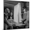 Scene from the Movie "The Fountainhead"-Allan Grant-Mounted Premium Photographic Print