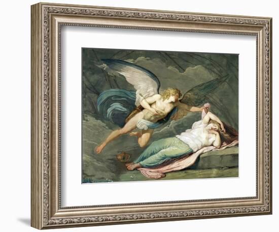 Scene from the Myth of Cupid and Psyche-null-Framed Giclee Print