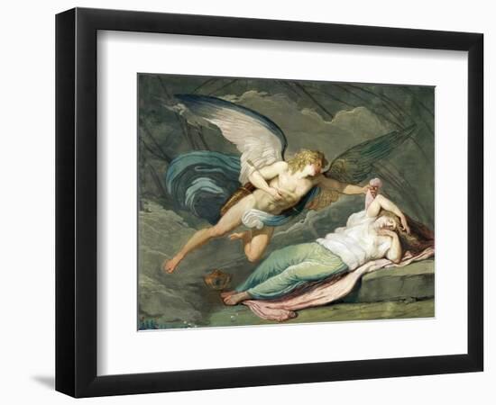 Scene from the Myth of Cupid and Psyche-null-Framed Giclee Print