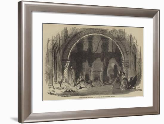 Scene from the New Opera of Berta, at the Haymarket Theatre-null-Framed Giclee Print