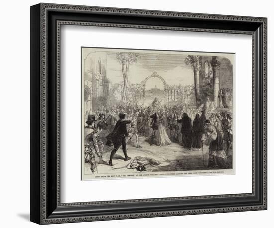 Scene from the New Play-null-Framed Giclee Print