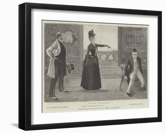 Scene from the New Strand Farcical Comedy, The Balloon-Henry Stephen Ludlow-Framed Giclee Print