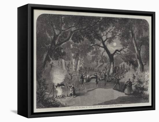 Scene from the Opera of Robin Hood, at Her Majesty's Theatre-Thomas Harrington Wilson-Framed Premier Image Canvas