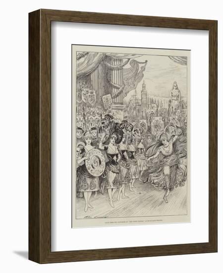 Scene from the Pantomime of The Forty Thieves at Drury-Lane Theatre-Henry Stephen Ludlow-Framed Giclee Print