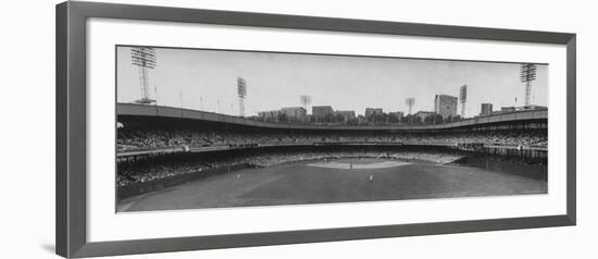 Scene from the Polo Grounds, During the Giant vs. Dodgers Game-Yale Joel-Framed Photographic Print