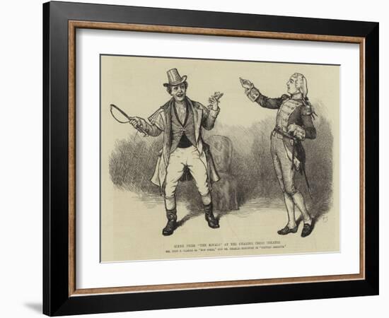 Scene from The Rivals at the Charing Cross Theatre-Charles Green-Framed Giclee Print