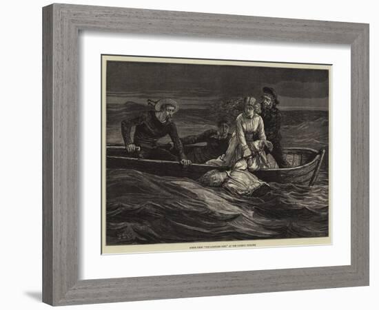 Scene from The Scuttled Ship, at the Olympic Theatre-Francis S. Walker-Framed Giclee Print