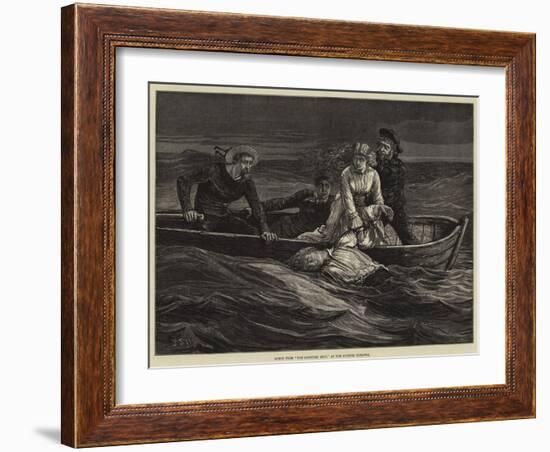 Scene from The Scuttled Ship, at the Olympic Theatre-Francis S. Walker-Framed Giclee Print