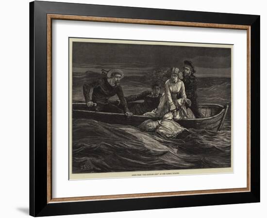 Scene from The Scuttled Ship, at the Olympic Theatre-Francis S. Walker-Framed Giclee Print