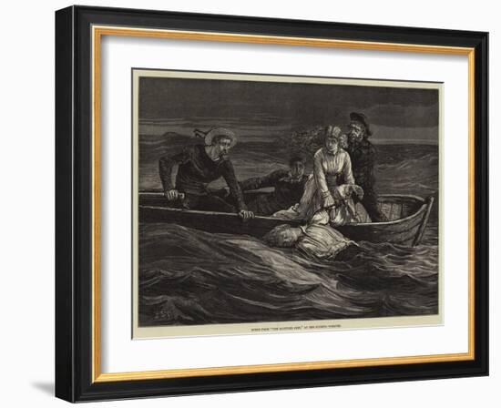 Scene from The Scuttled Ship, at the Olympic Theatre-Francis S. Walker-Framed Giclee Print