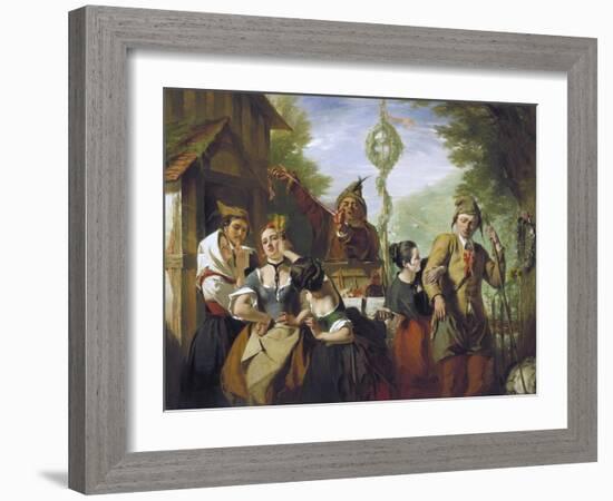 Scene from the Winter's Tale, 1845-Augustus Leopold Egg-Framed Giclee Print