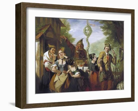 Scene from the Winter's Tale, 1845-Augustus Leopold Egg-Framed Giclee Print