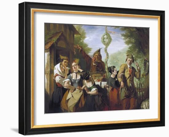 Scene from the Winter's Tale, 1845-Augustus Leopold Egg-Framed Giclee Print