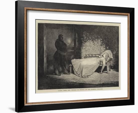 Scene from the Woman in White, at the Olympic Theatre-Sir James Dromgole Linton-Framed Giclee Print