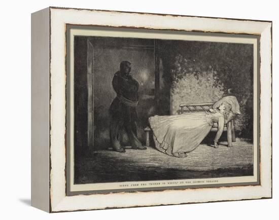 Scene from the Woman in White, at the Olympic Theatre-Sir James Dromgole Linton-Framed Premier Image Canvas