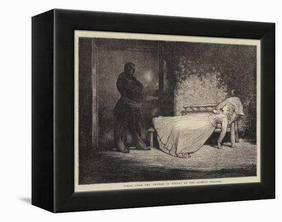 Scene from the Woman in White, at the Olympic Theatre-Sir James Dromgole Linton-Framed Premier Image Canvas