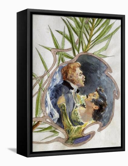 Scene from Tosca, Opera-Giacomo Puccini-Framed Premier Image Canvas