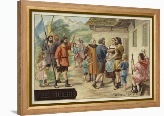 Scene from William Tell-null-Framed Premier Image Canvas