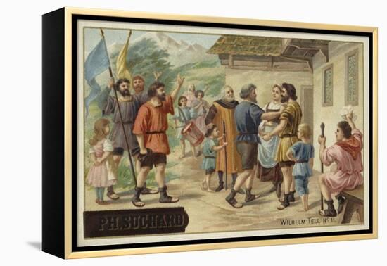 Scene from William Tell-null-Framed Premier Image Canvas